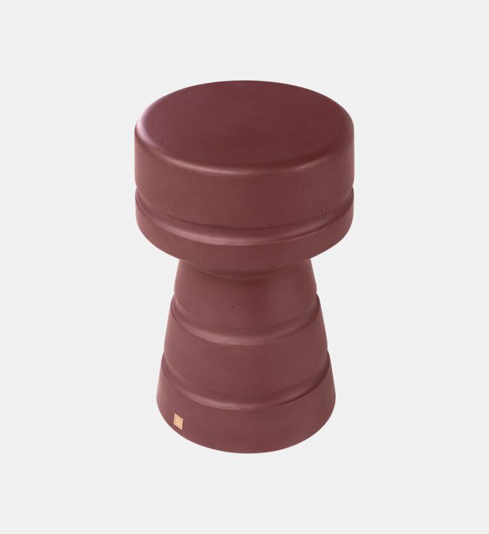 Versmissen Pawn Glass Fiber Concrete Stool, Packshot View