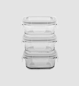 Home Deco and More Glass Small Storage Containers, Packshot View