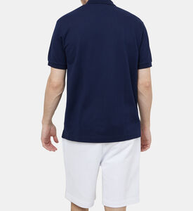 Short Sleeved Ribbed Collar Shirt