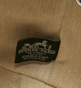 Hermes Preowned Hermes Marine Canvas Large Bride-a-brac Pouch, Packshot View