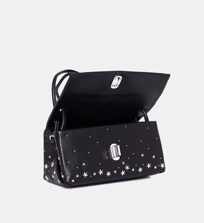 The Star-studded Leather Mini Dual Bag The Star-studded Leather Mini Dual Bag
