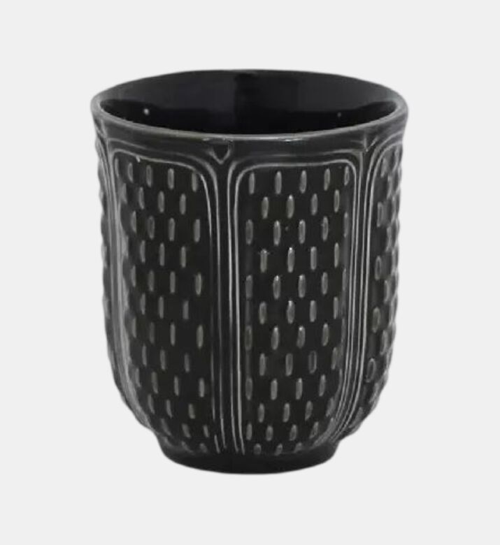 Gien Tea Cup Manganese, Packshot View