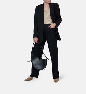 Crepe Tailored-fit Trousers