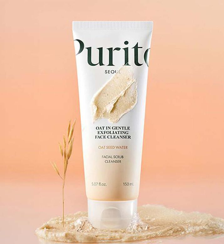 Purito Seoul Oat In Gentle Exfoliating Face Cleanser, Packshot View Purito Seoul Oat In Gentle Exfoliating Face Cleanser, Packshot View