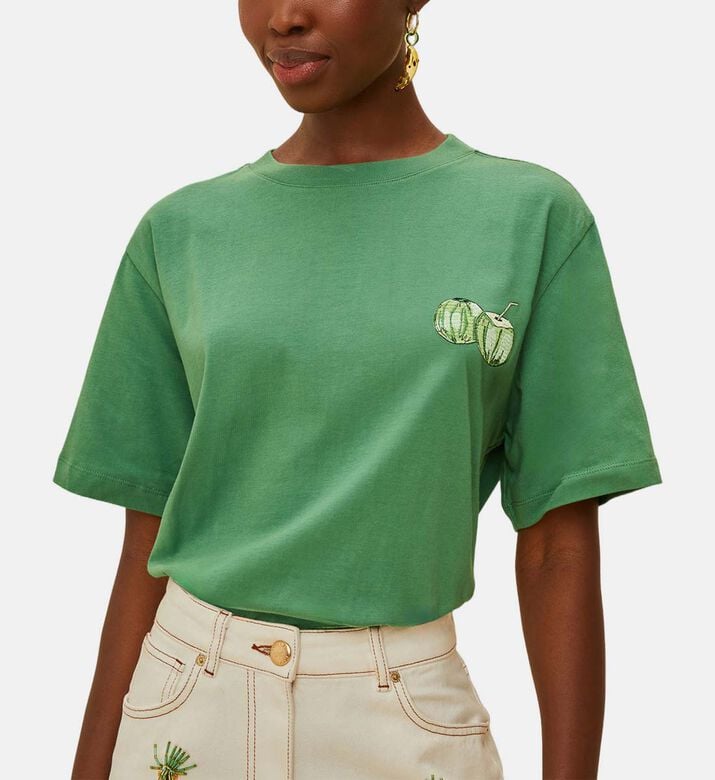 Tropical Coconut Graphic-print T-shirt