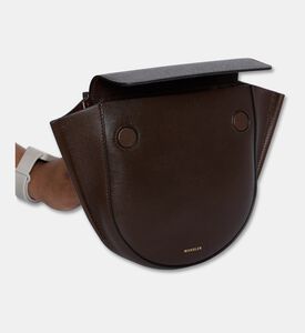 Wandler Bag Hortensia Mini, Dark-brown, Packshot View