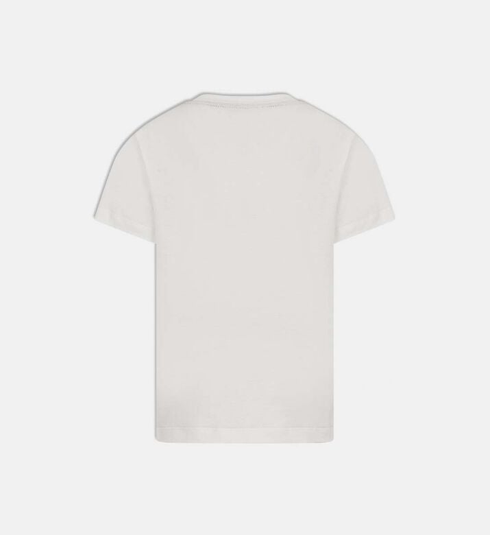 تيشيرت بخطوط متعرجة متقاطعة تيشيرت بخطوط متعرجة متقاطعة