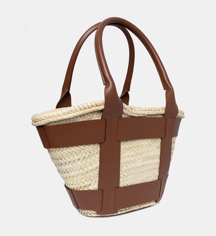 Maxi Santorini Smooth Leather Handbag Maxi Santorini Smooth Leather Handbag