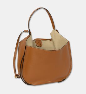 Ree Projects Leather Hobo Small Tote Bag, Caramel, Packshot View