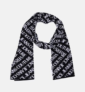 Wool Knitted Monogrammed Scarf
