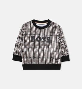 سويت شيرت قطن بطبعة على كامله