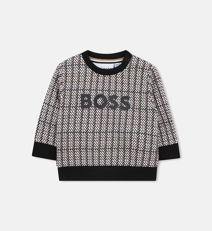Cotton All-over Print Sweatshirt