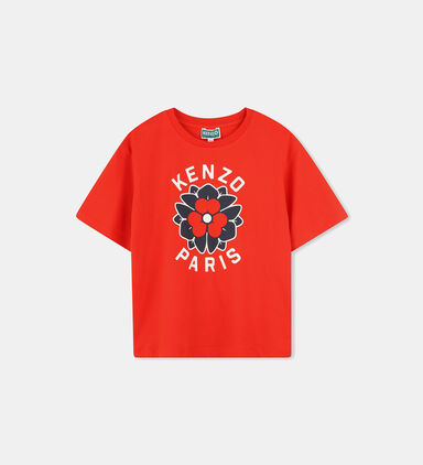 Flower Logo-print T-shirt
