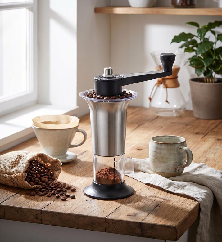 Gefu Lorenzo Manual Coffee Grinder, Model View