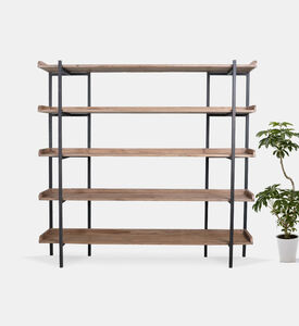 Home Deco and More Tesore Pine Wood Shelf, Packshot View