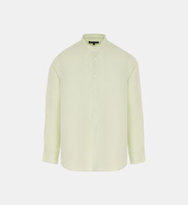 Maxwell Mandarin Linen Shirt
