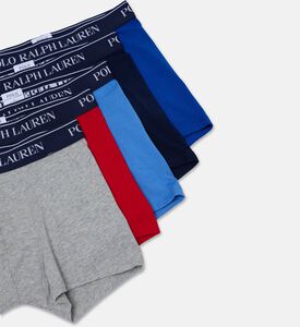 Ralph Lauren Cotton 5-pack Classic Stretch Trunks, Packshot View