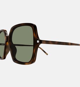 Oversized Square Frame Sunglasses 57