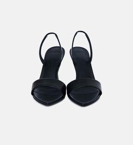 Lily Leather High Heel Sandals
