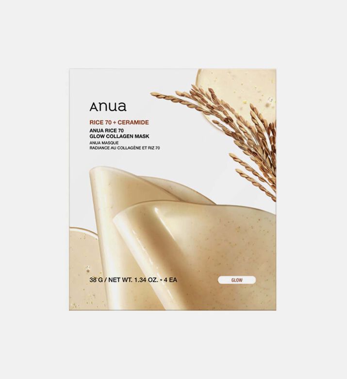 Anua Set Msk Rice 70 Glw Col.38x4, Packshot View