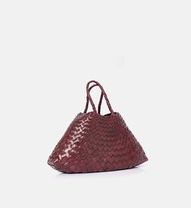 Dragon Diffusion Santa Croce Small Leather Bag, Burgundy, Packshot View