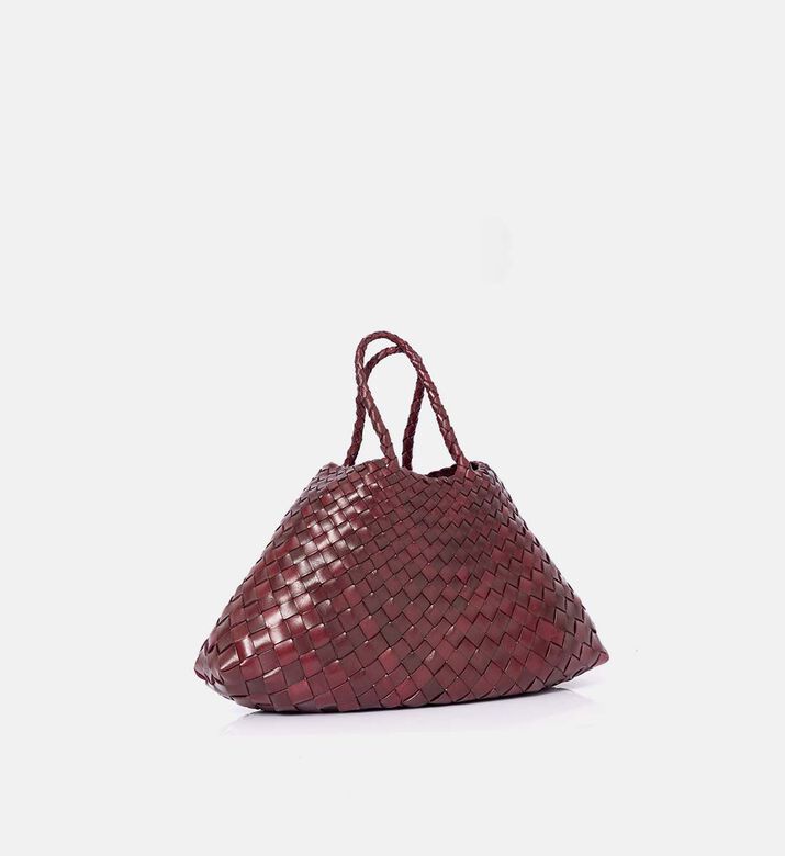 Dragon Diffusion Santa Croce Small Leather Bag, Burgundy, Packshot View