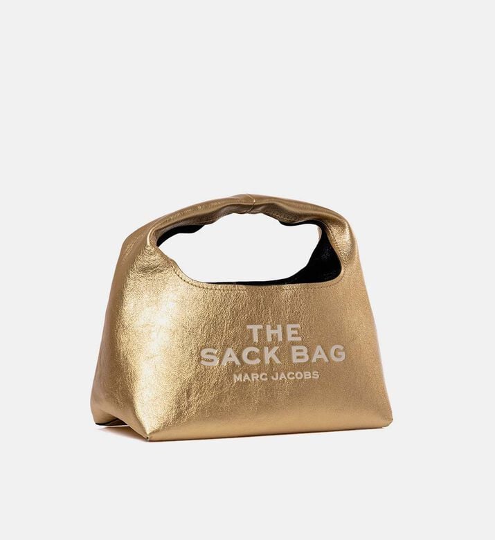 The Metallic Leather Mini Sack Bag The Metallic Leather Mini Sack Bag
