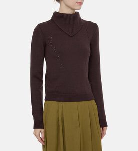 Ba and Sh Button Placket Long-sleeve Pull, Model View