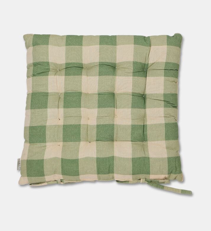 Home Deco and More Linea Cotton Filled Chair Pad, Packshot View