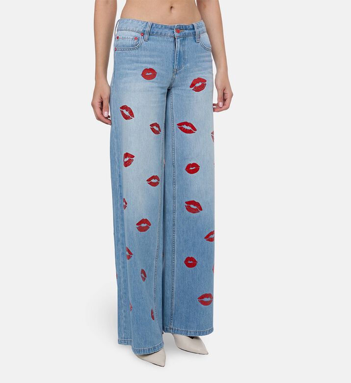 Alice and Olivia Jeans Amazing, Model View