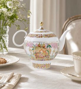 Imperial Apple Landscape Frieze Teapot, Model View