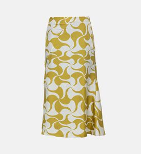 Danemark Mid-length Silk Skirt