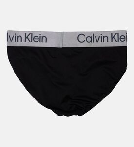 Calvin Klein Logo-print 3-pack Regular-fit Briefs, Packshot View