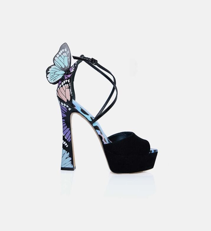 Sophia Webster Chiara Leather High Platform Heel Sandals, Packshot View
