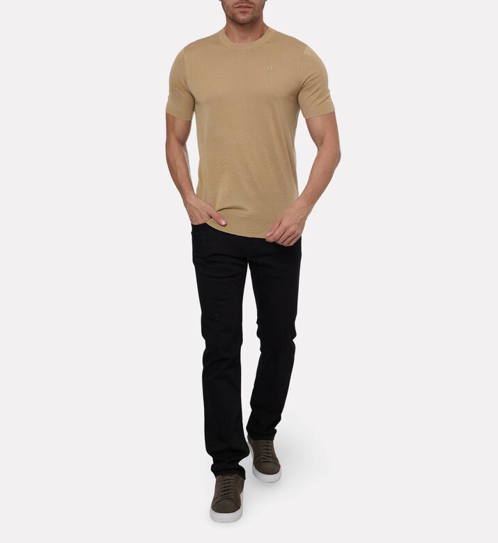 Karl Lagerfeld Buttoned Logo-detail Shirt, Model View