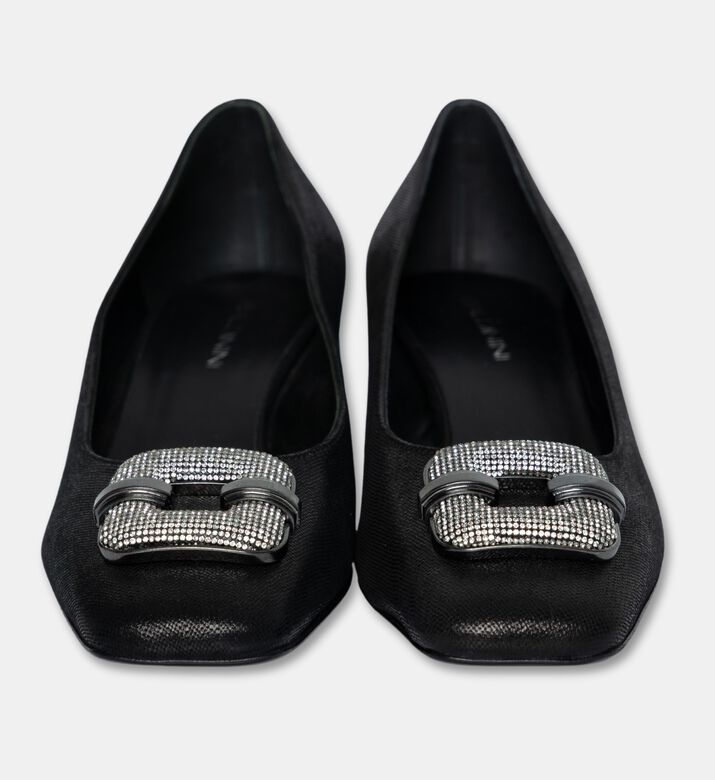 Baldinini Embellished Block Heel Pumps, Packshot View