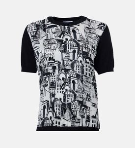 Weill Graphic-print Short-sleeve Top, Packshot View