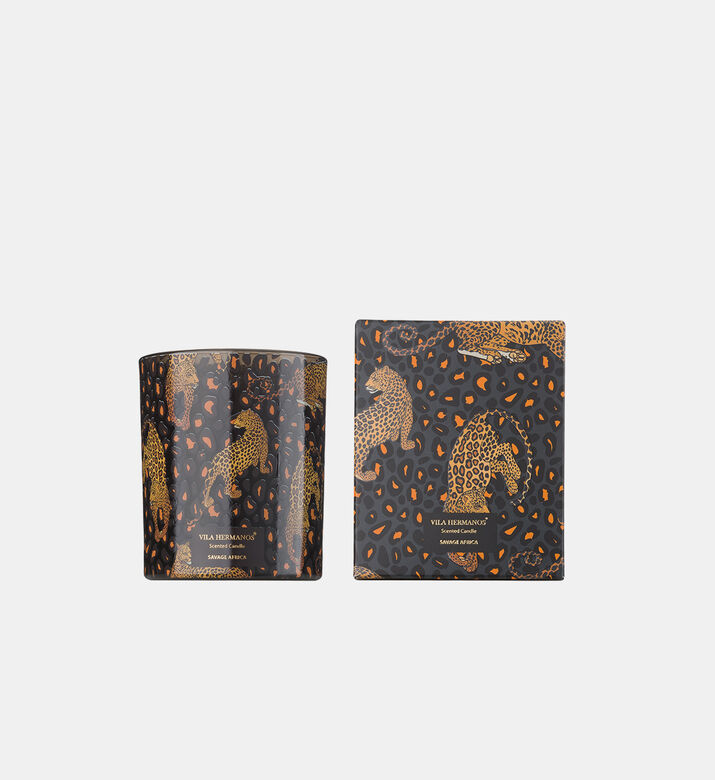 Jungletopia Leopard Candle Jar