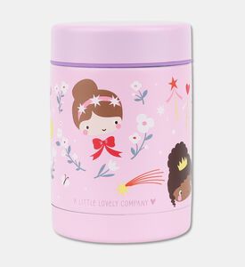 A Little Lovely Company Food Jar 300ml - Princesses, Packshot View