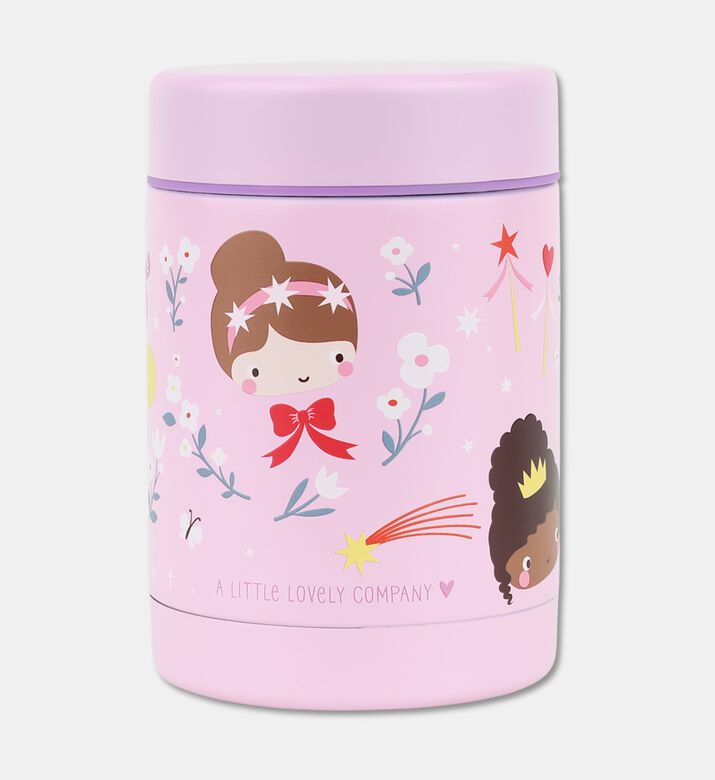 A Little Lovely Company Food Jar 300ml - Princesses, Packshot View