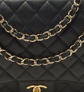 Chanel Preowned Chanel Quilted Caviar Leather Maxi Double Flap Bag, Packshot View