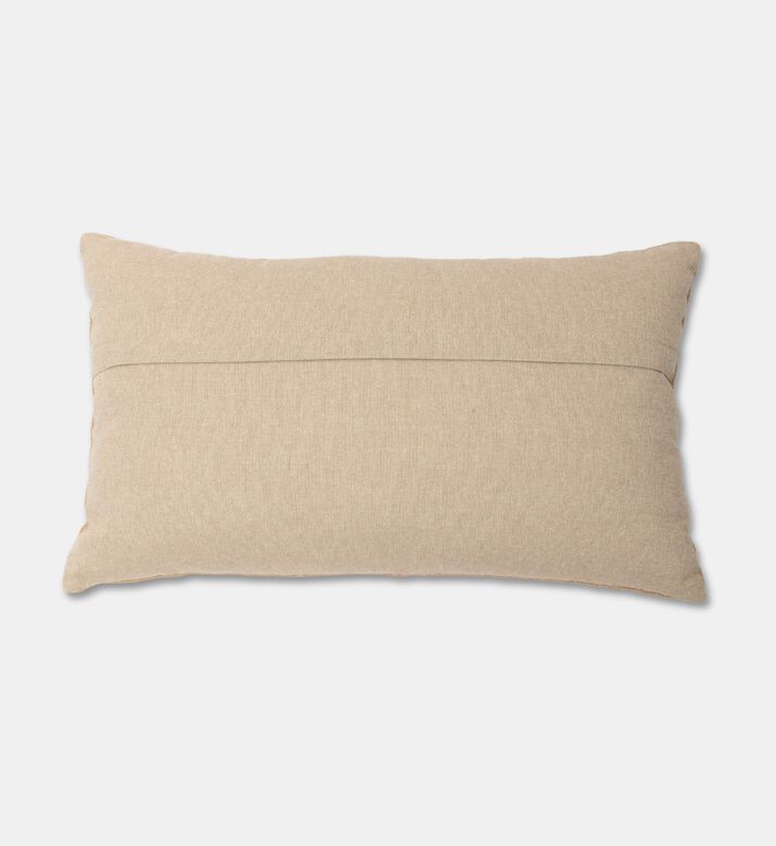 Home Deco and More Lodi Handloom Cotton Throw Filled And Vaccumed Cushion, Packshot View