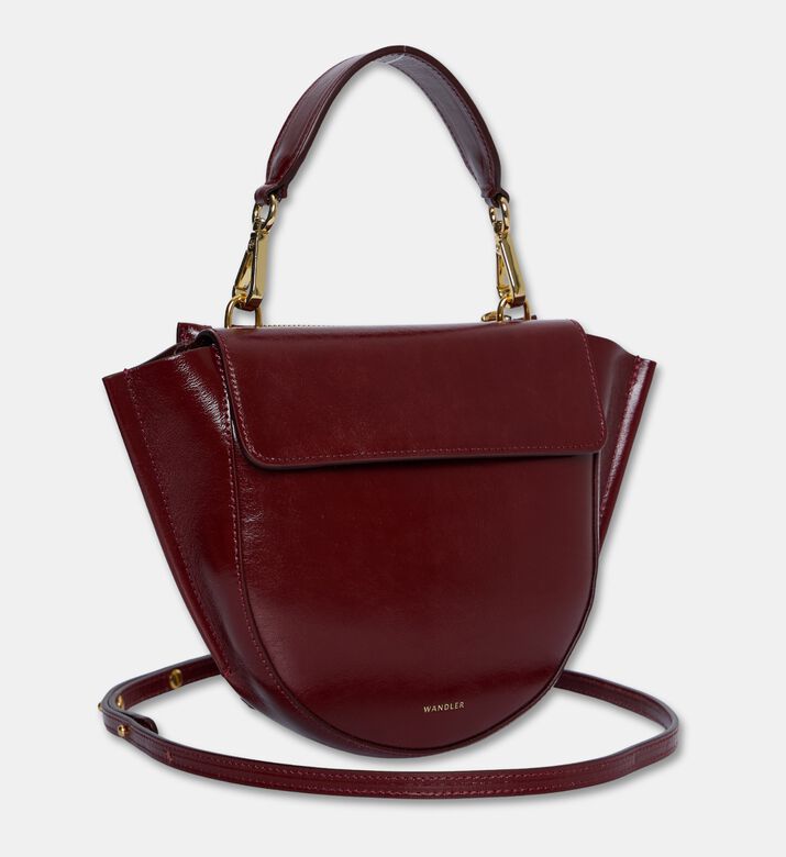 Wandler Bag Hortensia Mini, Burgundy, Packshot View