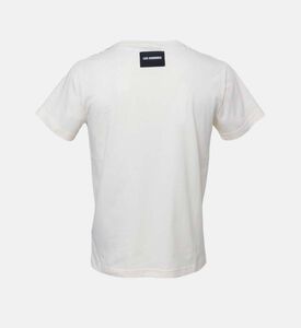Zip Digital-print Monogram T-shirt