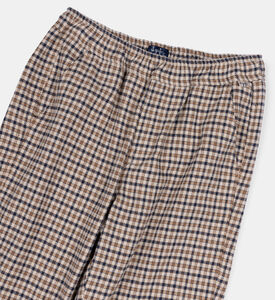 بنطلون قطن منقوش