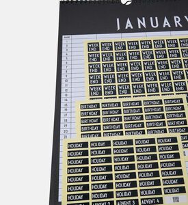 Spiral Binding Monthly Planner