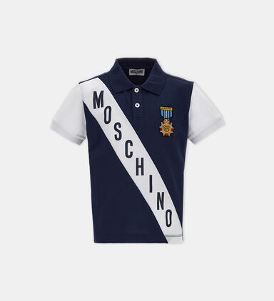 Junior Boy Medallion Polo Shirt