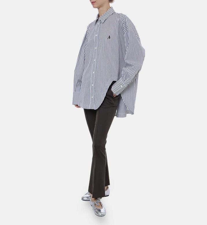 Stripe Pattern Long-sleeve Shirt Stripe Pattern Long-sleeve Shirt