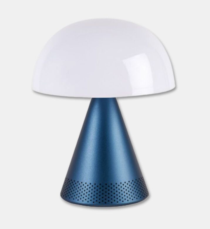 Lexon Design Mina Audio Led Lamp, Dark-blue, L, Packshot View