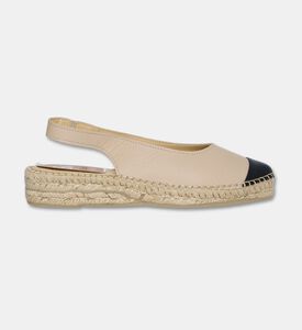 Salvi Cap-toe Slingback Espadrille Flat, Packshot View